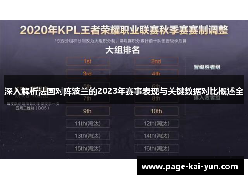 深入解析法国对阵波兰的2023年赛事表现与关键数据对比概述全