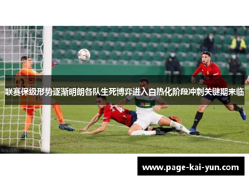联赛保级形势逐渐明朗各队生死博弈进入白热化阶段冲刺关键期来临 联赛保级形势逐渐明朗各队生死博弈进入白热化阶段冲刺关键期来临